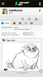 Mobile Screenshot of marikoroo.deviantart.com