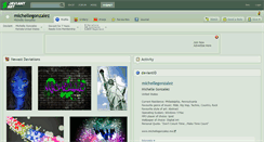 Desktop Screenshot of michellegonzalez.deviantart.com