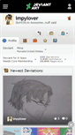 Mobile Screenshot of impylover.deviantart.com
