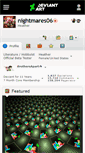 Mobile Screenshot of nightmares06.deviantart.com