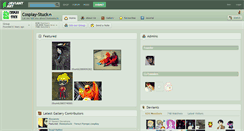 Desktop Screenshot of cosplay-stuck.deviantart.com