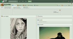 Desktop Screenshot of obviouslight.deviantart.com