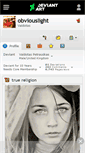 Mobile Screenshot of obviouslight.deviantart.com