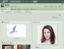 Tablet Screenshot of dhorka.deviantart.com