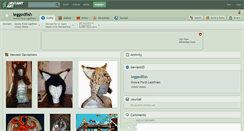 Desktop Screenshot of leggedfish.deviantart.com