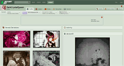 Desktop Screenshot of darkcrystalqueen.deviantart.com