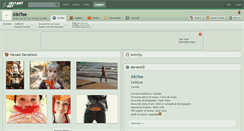 Desktop Screenshot of kikitee.deviantart.com