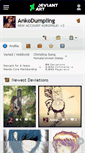 Mobile Screenshot of ankodumpling.deviantart.com