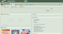 Desktop Screenshot of cannonkid39.deviantart.com