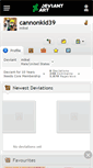 Mobile Screenshot of cannonkid39.deviantart.com