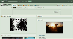 Desktop Screenshot of beach-patrol.deviantart.com