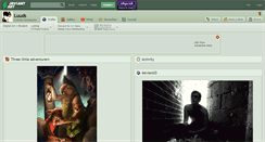 Desktop Screenshot of luuds.deviantart.com