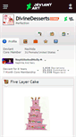 Mobile Screenshot of divinedesserts.deviantart.com