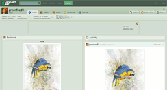 Desktop Screenshot of greenfeed.deviantart.com