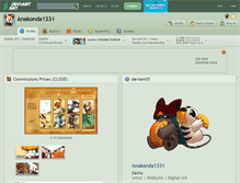 Tablet Screenshot of anakonda1331.deviantart.com