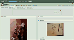 Desktop Screenshot of kamei47.deviantart.com