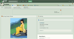 Desktop Screenshot of fa-mulan.deviantart.com