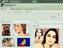 Tablet Screenshot of guidodesignvetor.deviantart.com