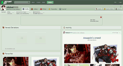 Desktop Screenshot of killshot1111.deviantart.com