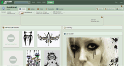 Desktop Screenshot of kurokohai.deviantart.com