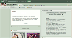 Desktop Screenshot of illustrated-fanfic.deviantart.com