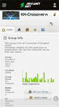 Mobile Screenshot of kh-crossover.deviantart.com