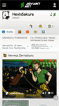 Mobile Screenshot of nexissakura.deviantart.com