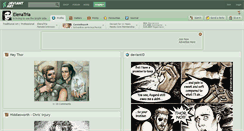 Desktop Screenshot of elenatria.deviantart.com