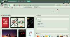 Desktop Screenshot of mushir.deviantart.com