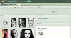 Desktop Screenshot of natalie-portman-fans.deviantart.com