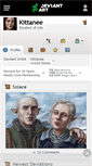 Mobile Screenshot of kittanee.deviantart.com