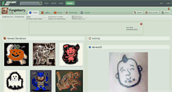 Desktop Screenshot of fungleberry.deviantart.com