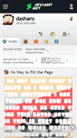 Mobile Screenshot of dashans.deviantart.com