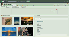 Desktop Screenshot of kardia-suavis.deviantart.com