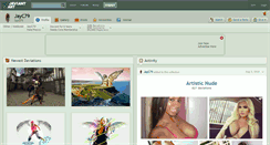 Desktop Screenshot of jayc79.deviantart.com