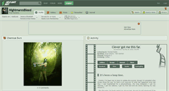 Desktop Screenshot of nightmaresbleed.deviantart.com