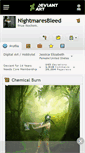 Mobile Screenshot of nightmaresbleed.deviantart.com