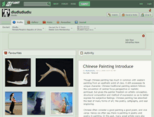 Tablet Screenshot of diudiudiudiu.deviantart.com
