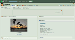 Desktop Screenshot of caspianite.deviantart.com