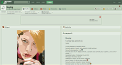 Desktop Screenshot of nuying.deviantart.com