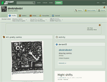 Tablet Screenshot of dimitridimitri.deviantart.com