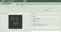 Desktop Screenshot of daevaofthenight.deviantart.com