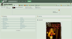 Desktop Screenshot of kairiku-kakashi.deviantart.com