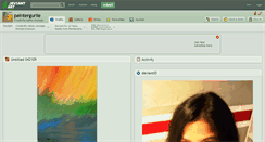 Desktop Screenshot of paintergurlie.deviantart.com