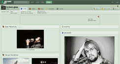 Desktop Screenshot of broken-glass.deviantart.com