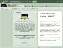 Tablet Screenshot of night-school.deviantart.com