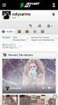 Mobile Screenshot of cotycarmo.deviantart.com