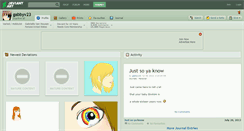Desktop Screenshot of gabbyv23.deviantart.com