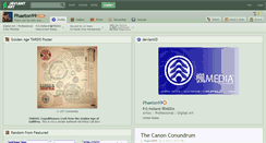 Desktop Screenshot of phaeton99.deviantart.com