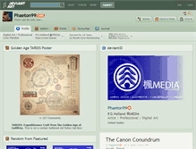 Tablet Screenshot of phaeton99.deviantart.com